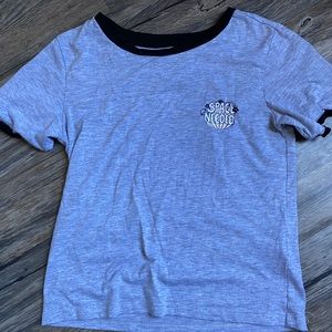 “Space needed” grey shirt